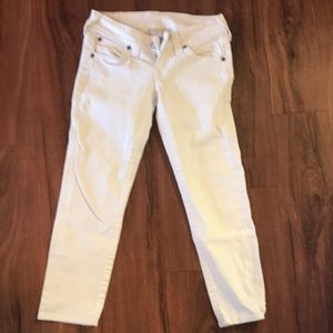White Capri jeans - True Religion